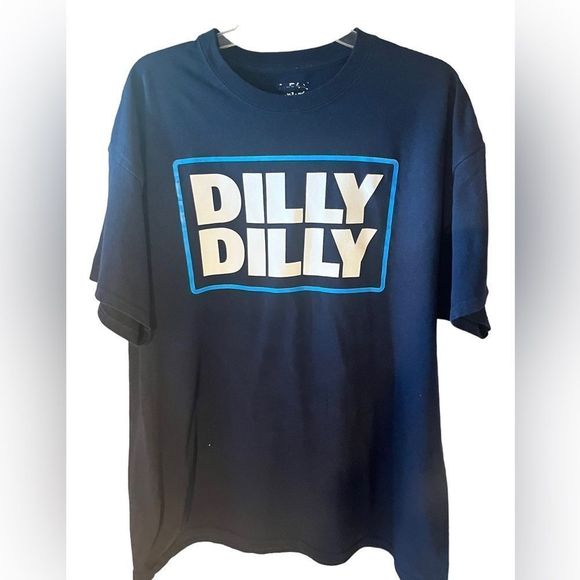 Bud Light Dilly Dilly T Shirt size XL Navy Blue - Picture 1 of 3